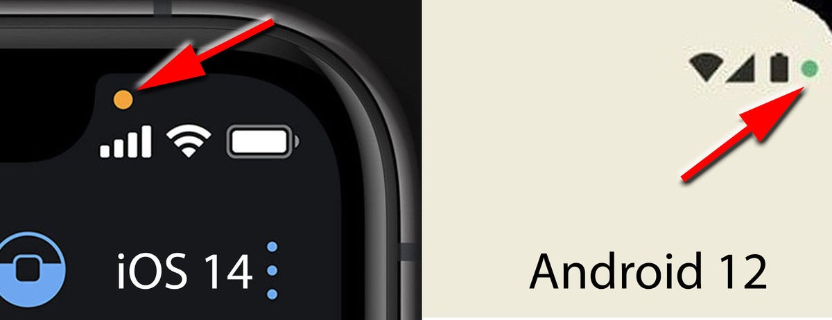 android 12 leak mic icon