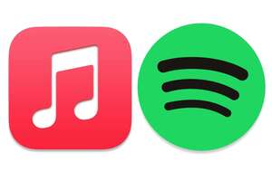 apple music spotify icons