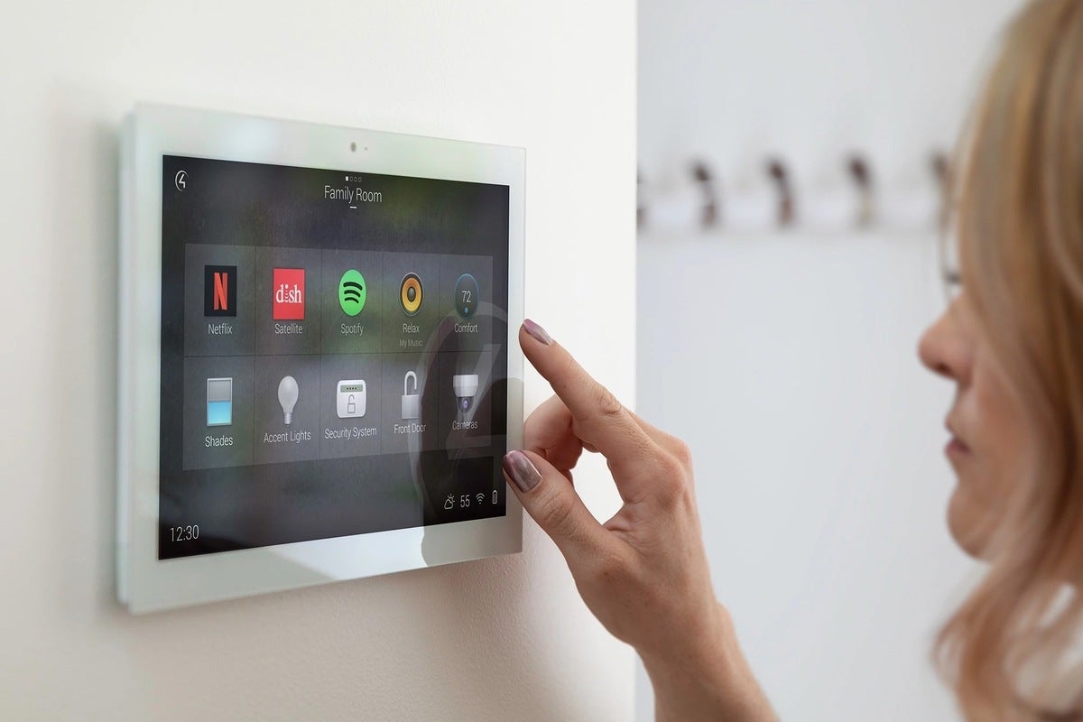 smart home control panel alexia