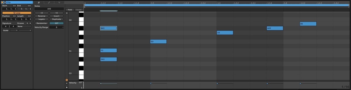 live midi editor