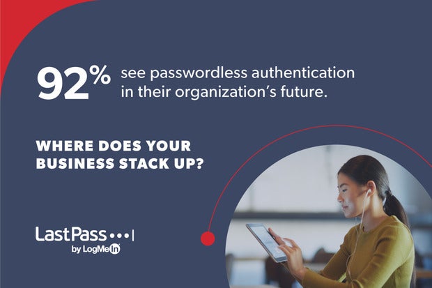 Image: Sponsored by LogMeIn: From Passwords to Passwordless