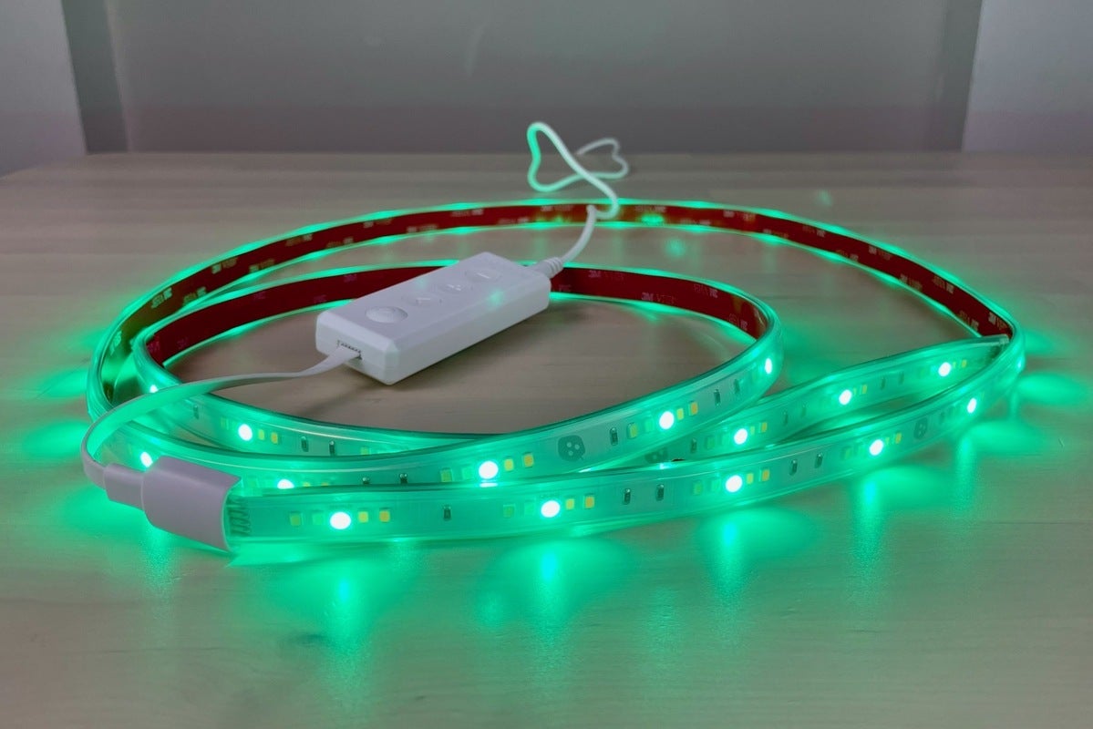 Nanoleaf Essentials Lightstrip Review A Bright Affordable And Thread Enabled Led Light Strip Techhive