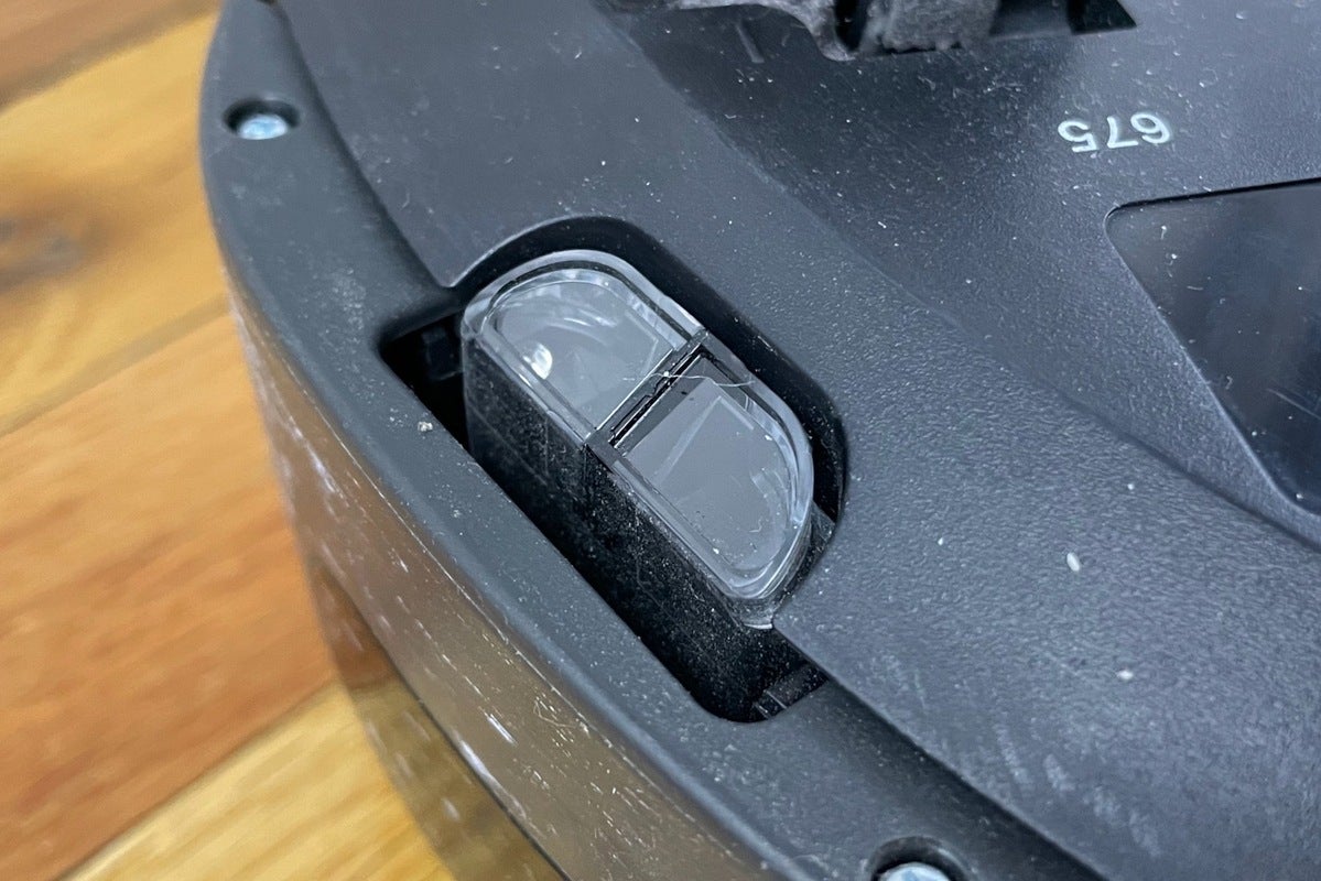 roomba 675 clean cliff sensor