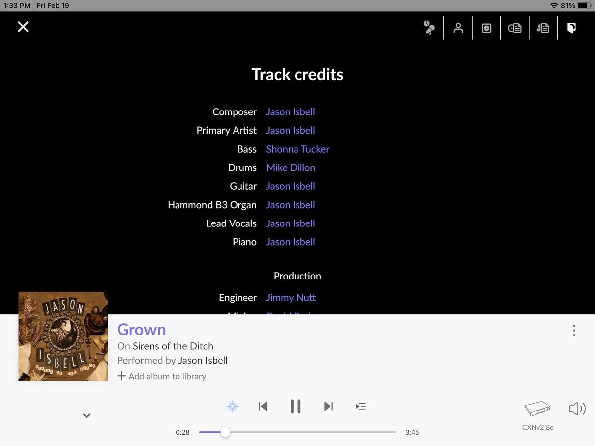 roon track credits