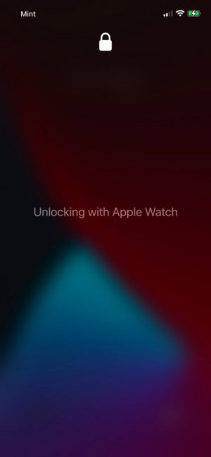 unlock watch screen