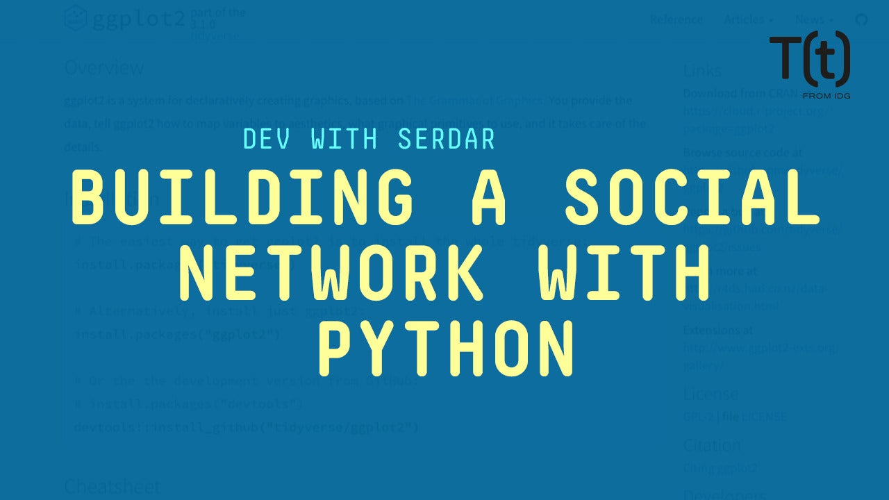 Image: Building a toy social network with Python, Part 1: The database