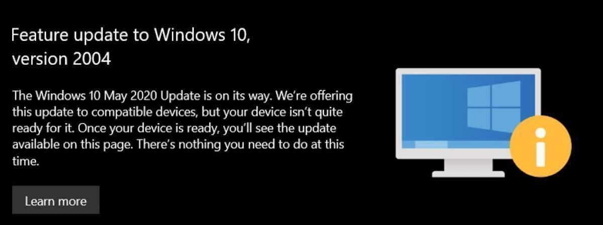 Stuck On Windows 10 1909 Some Workarounds On Moving Forward Computerworld