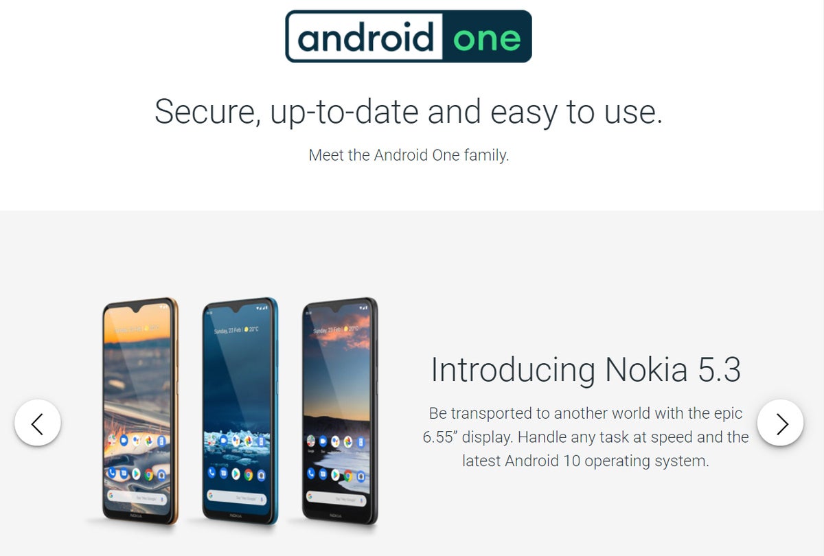Android One Website