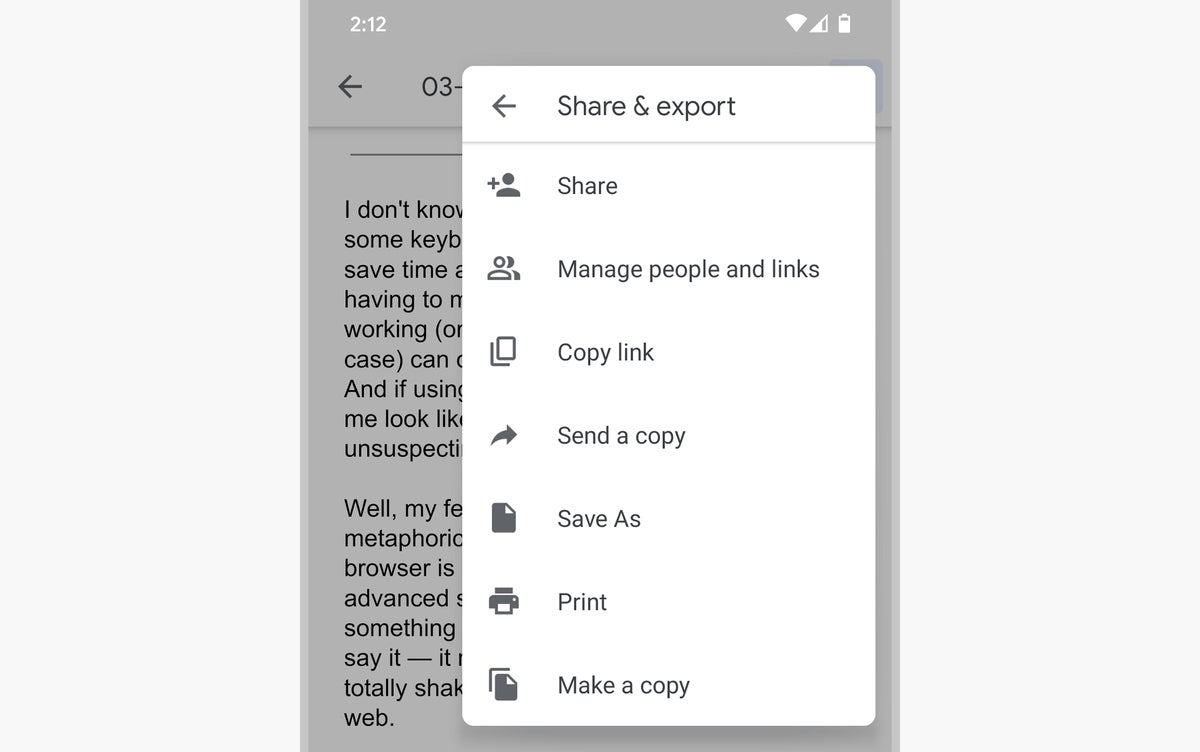 android printing scanning google docs