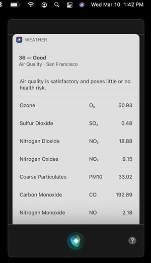 big sur air quality
