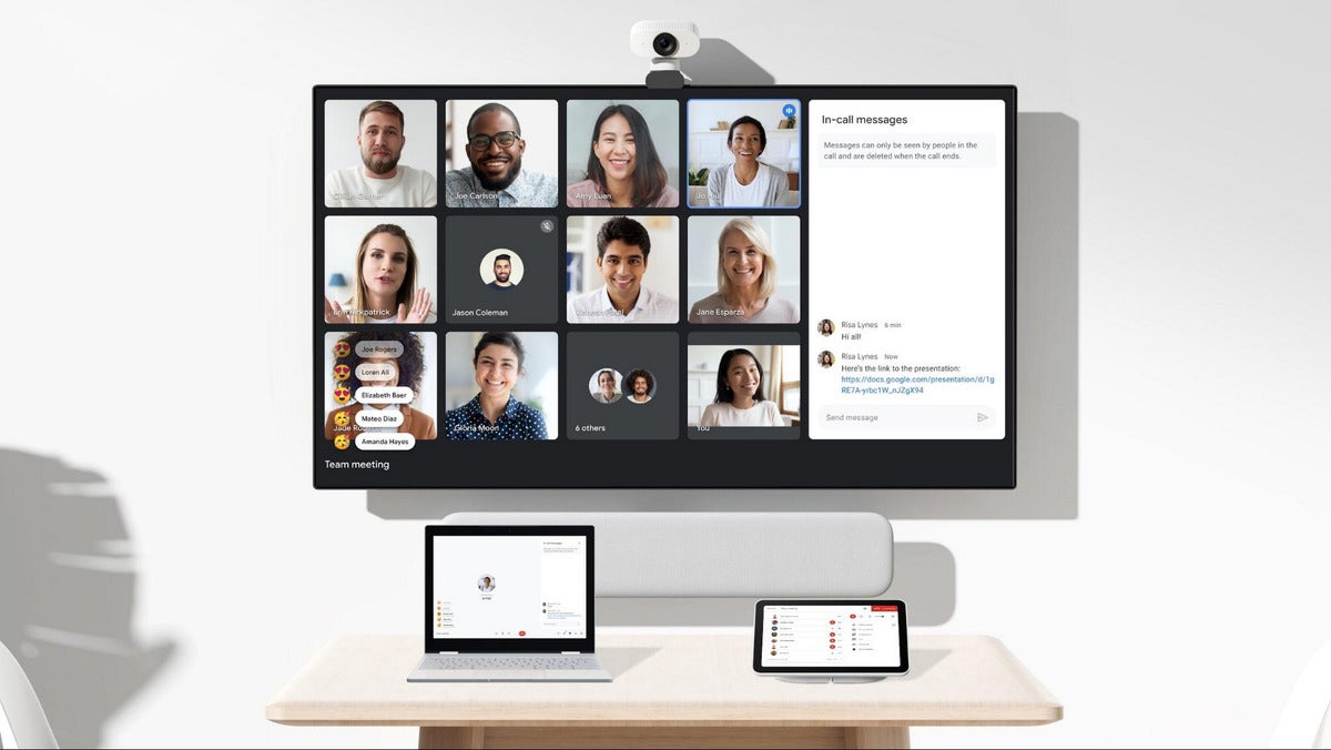 google meet and max