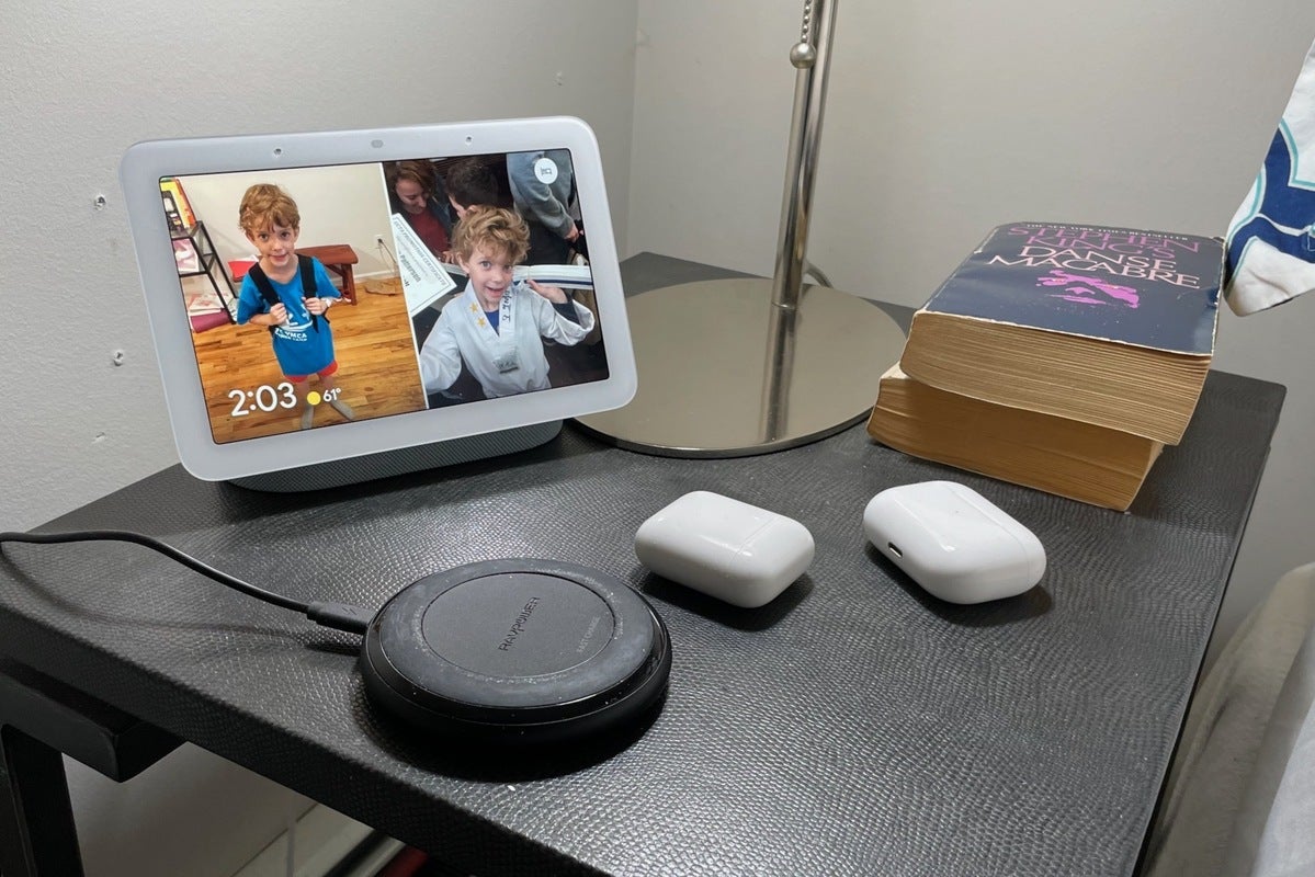 Google Nest Hub 2nd Generation Chalk 2021 Smart Home Speaker with Screen 