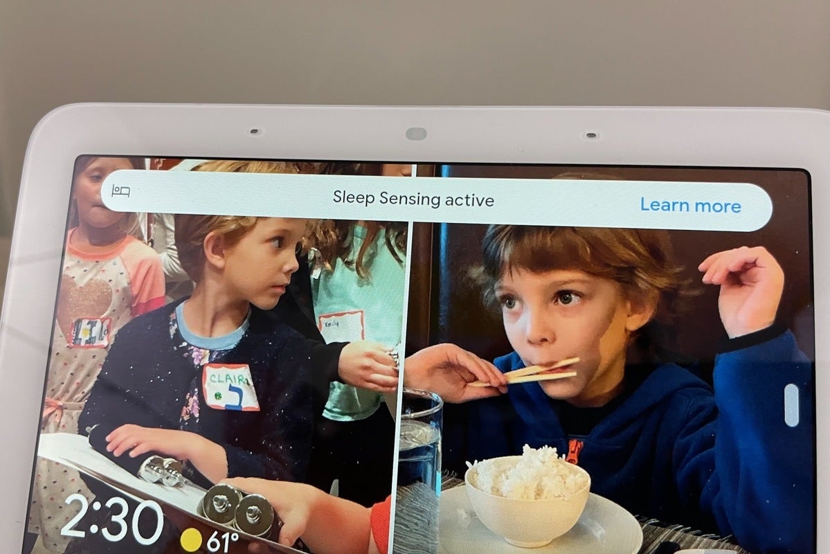 google nest hub 2nd gen sleep notification