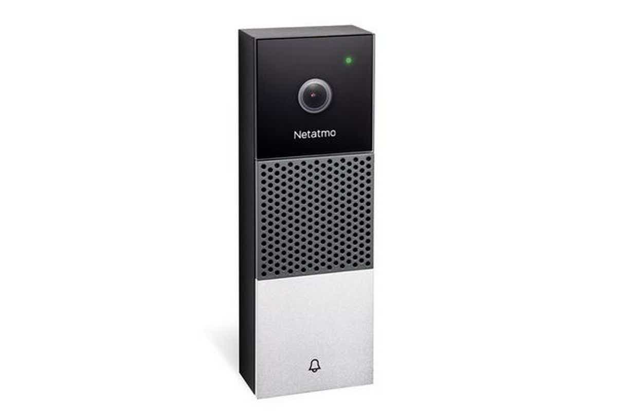 Netatmo Smart Video Doorbell -- Best video doorbell for Apple HomeKit users, runner-up