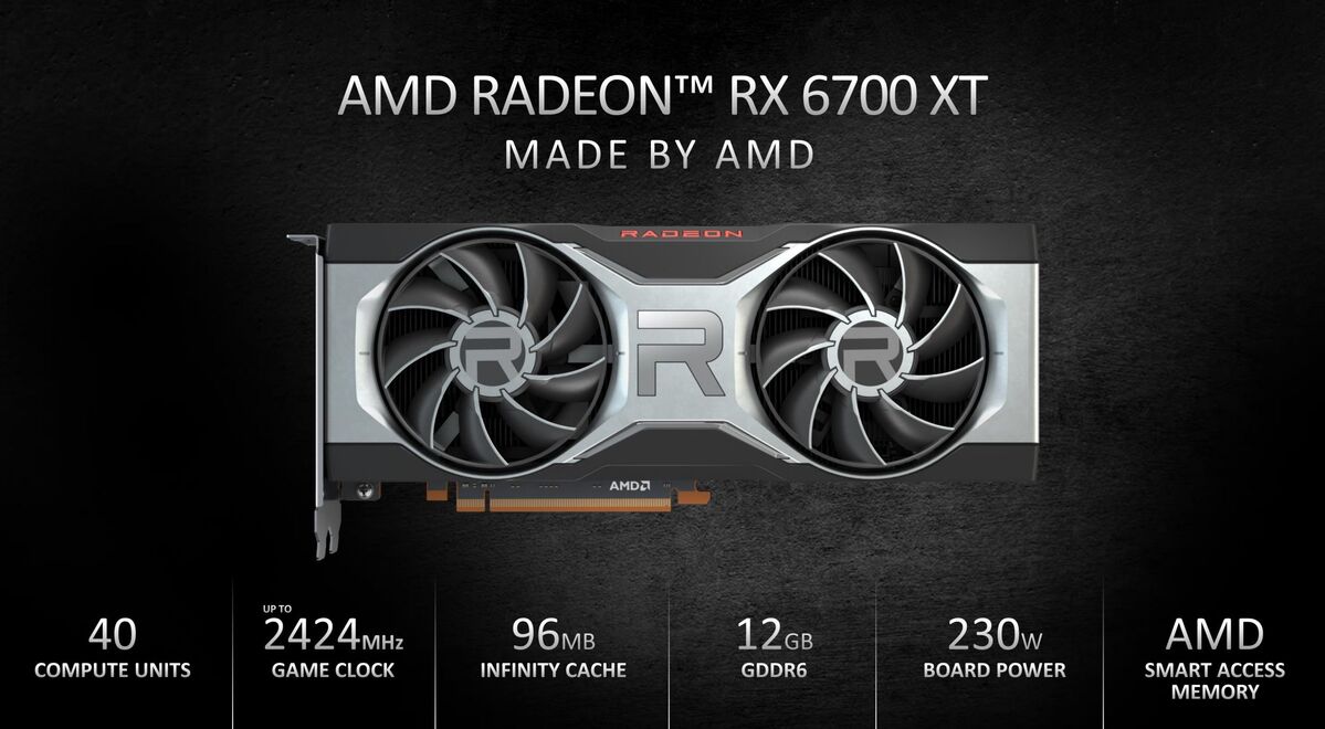 Radeon rx 6700 xt 12gb hot sale