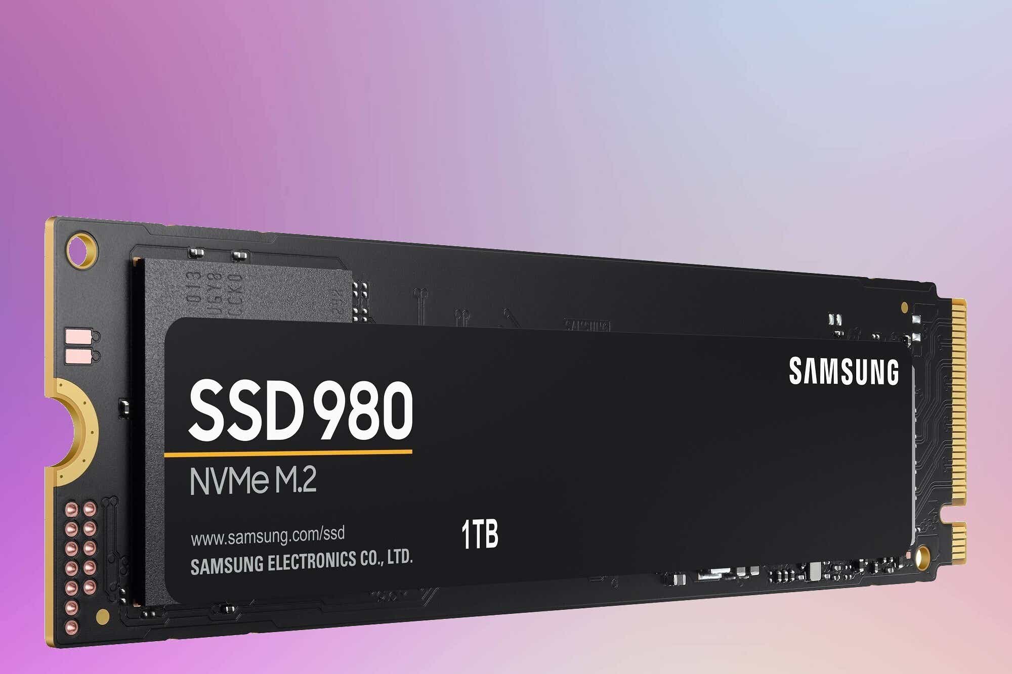 Samsung 980 NVMe SSD