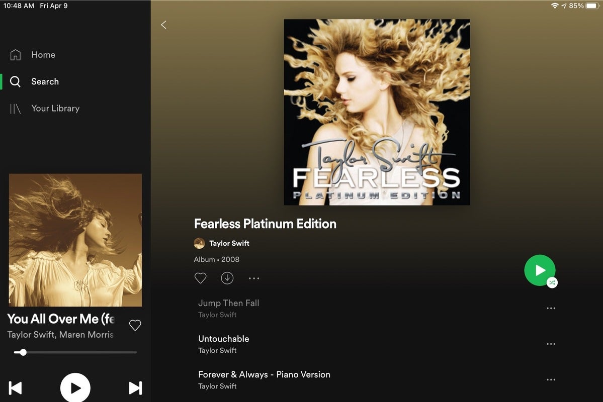 How To Hide Songs On Spotify Including Taylor Swift S Old Fearless Albums Techhive