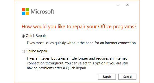 4 steps to repair Microsoft Office | Computerworld