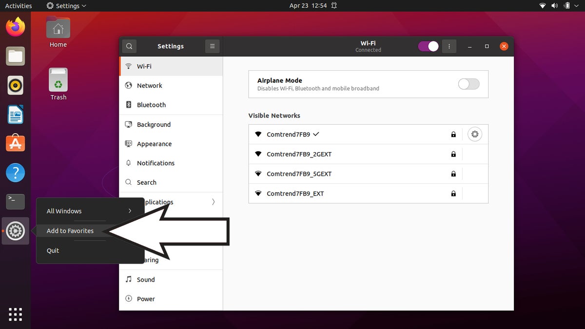 Manipulating the Ubuntu Dock  >  Screenshot 3