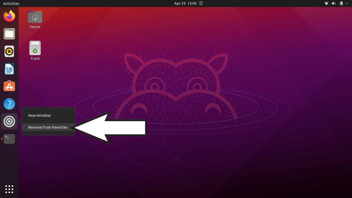 Manipulating the Ubuntu Dock  >  Screenshot 5