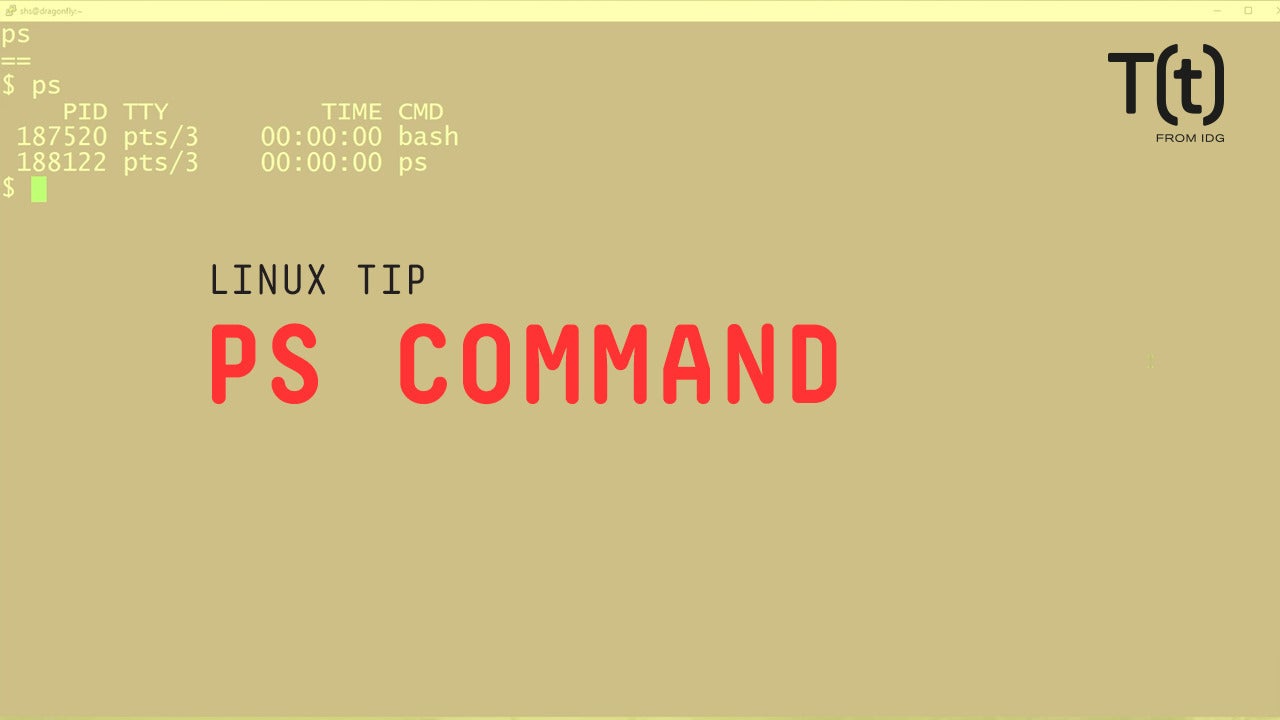 Image: How to use the ps command: 2-Minute Linux Tips