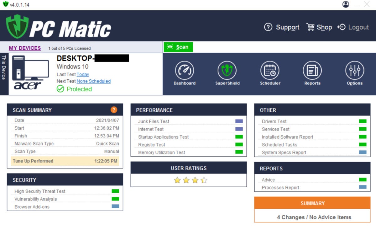 pcmaticscansummary