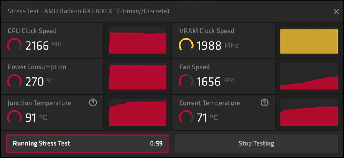 radeon software stress test