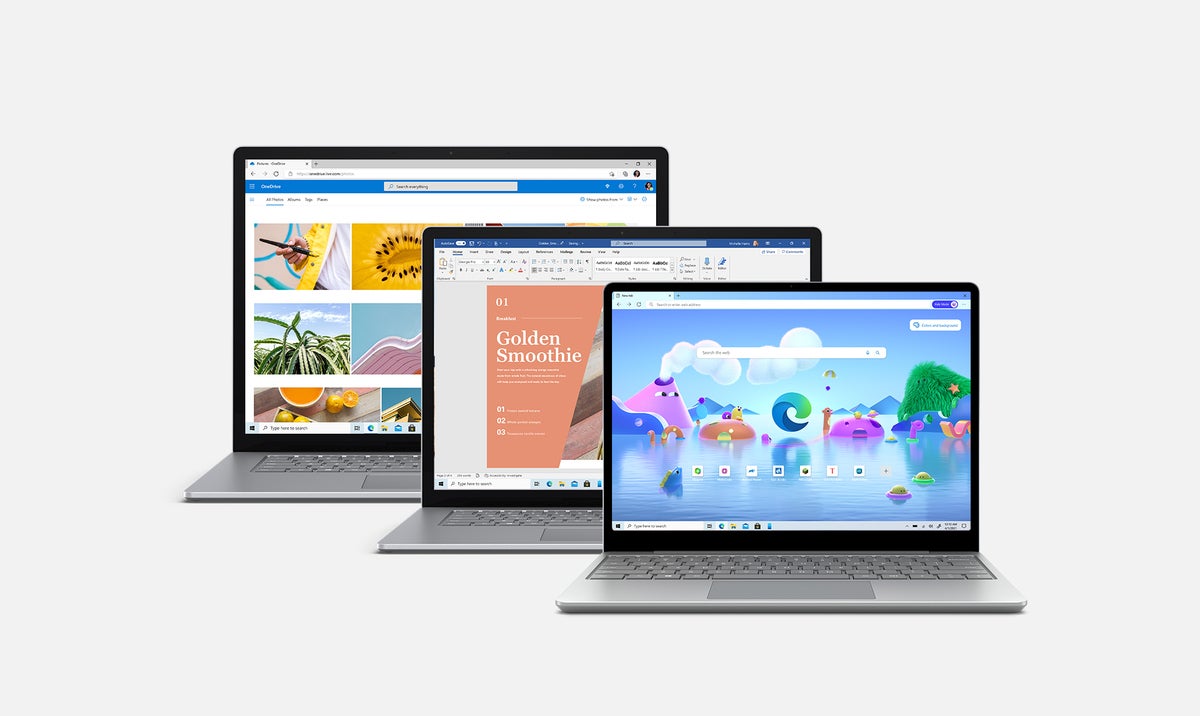 Microsoft surface laptop family