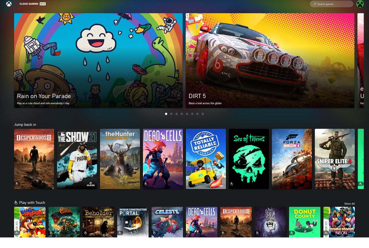Subtropisch solo Detector Xbox cloud gaming for the web brings Xbox gaming to your PC browser |  PCWorld