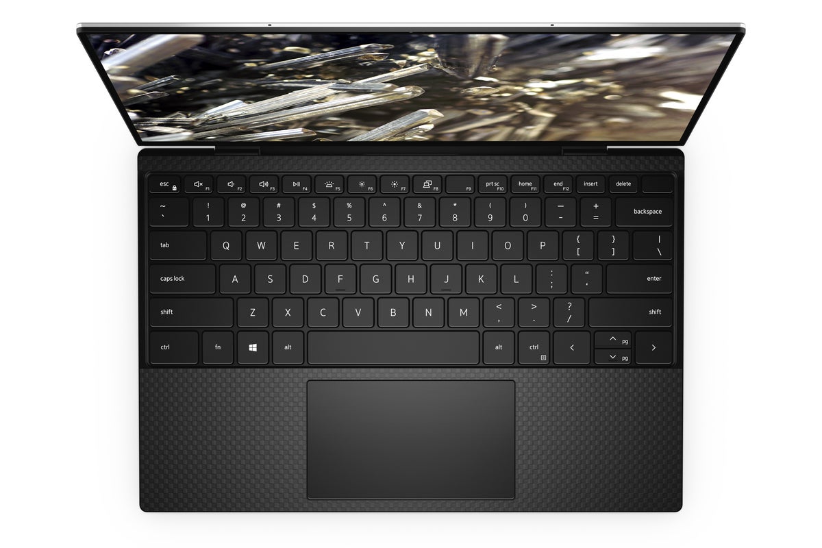 xps 13 black keyboard view v2