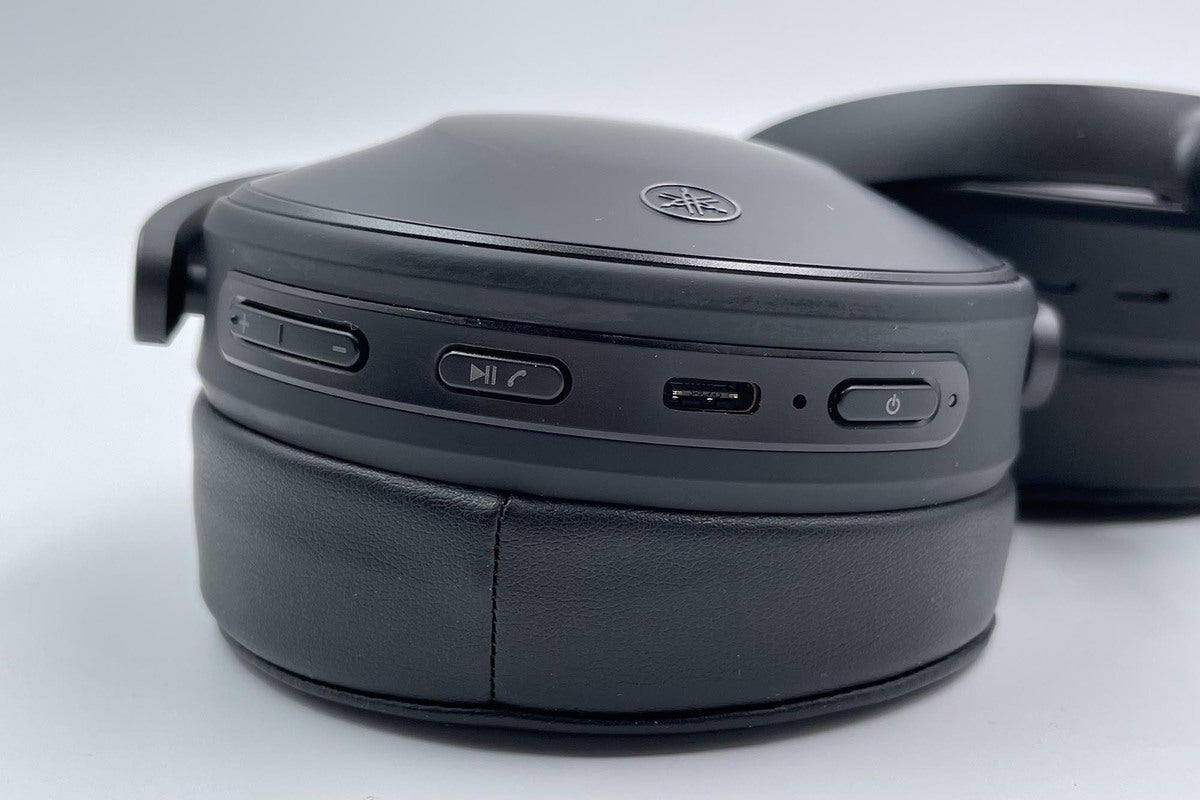 The right earcup has all the primary controls including USB-C charging.