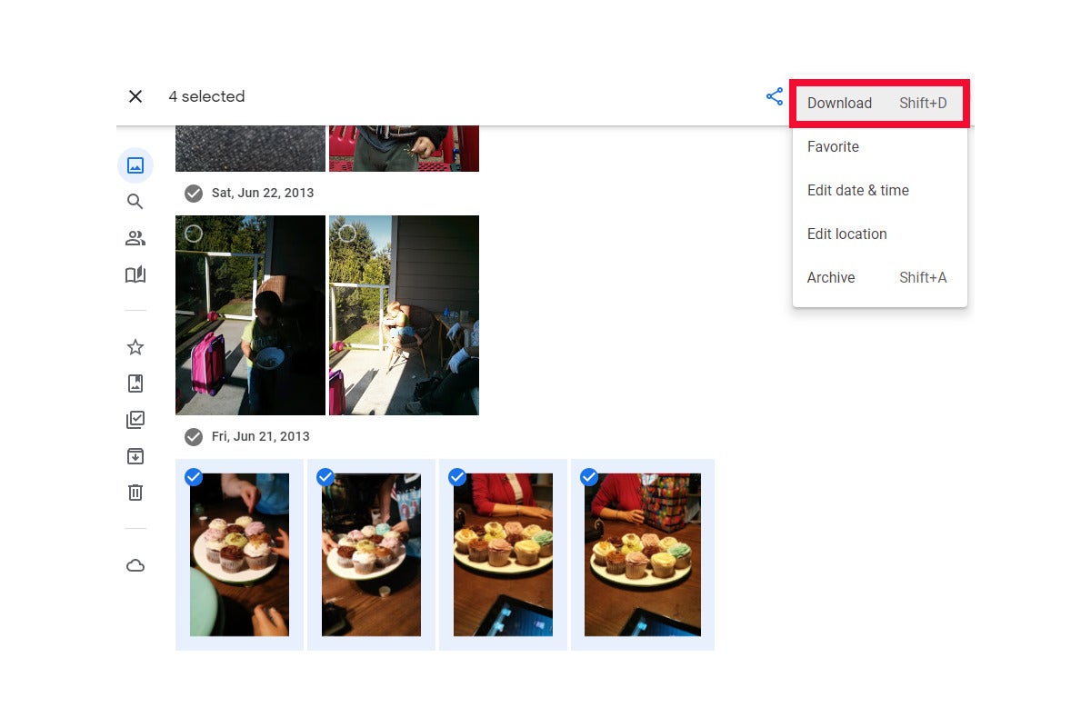 download google photos takeout archive