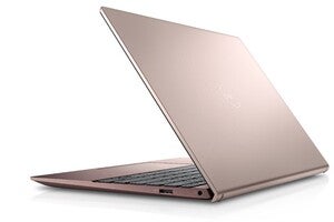 inspiron 13 back angled right peach dust