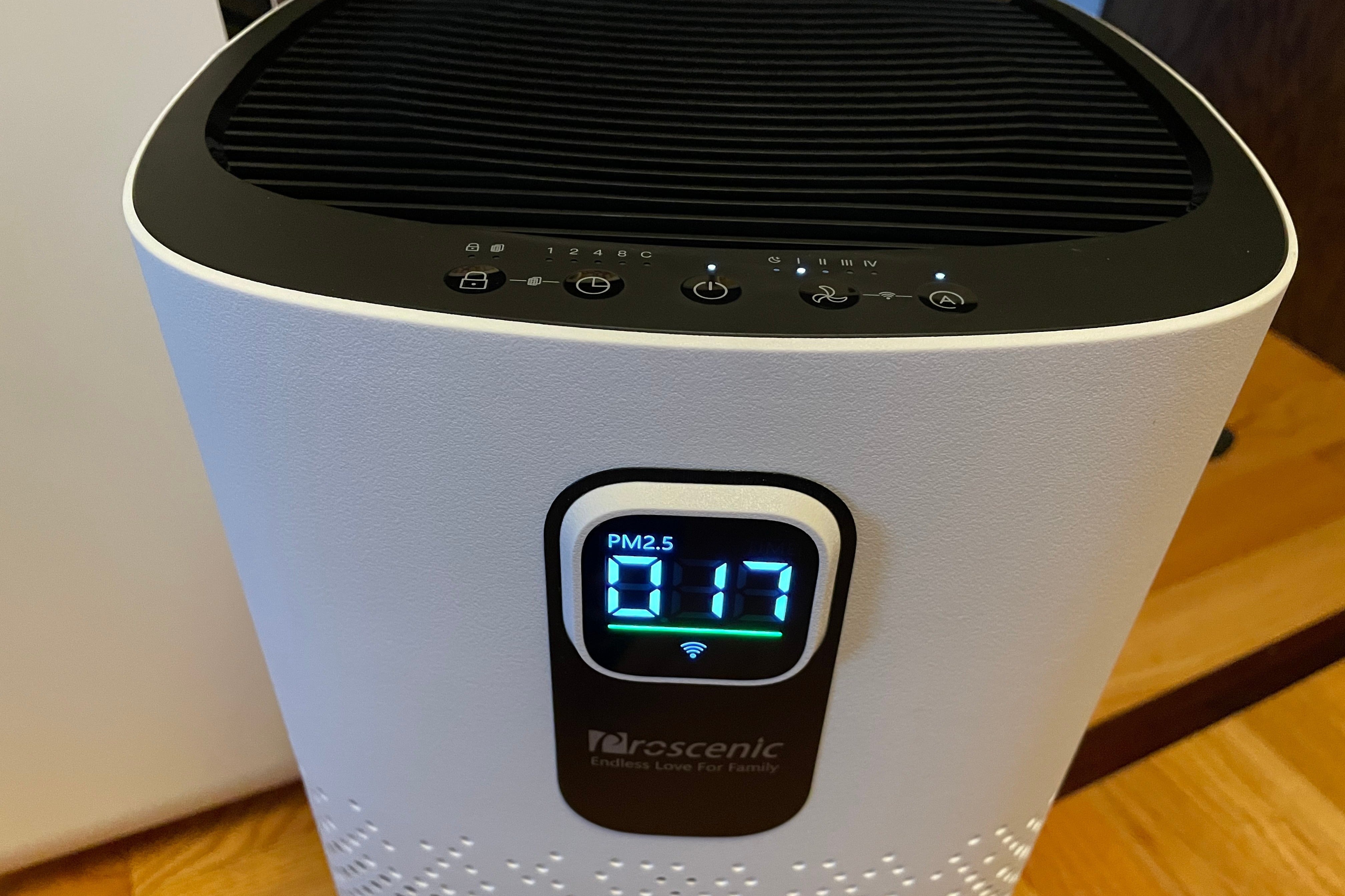 Proscenic A9 air purifier review: Powerful air flow, questionable odor