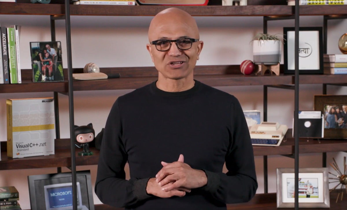 satya nadella Microsoft build