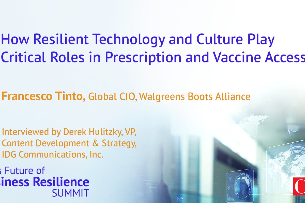 Image: At Walgreens Boots Alliance, technology proves critical for prescription and vaccine access