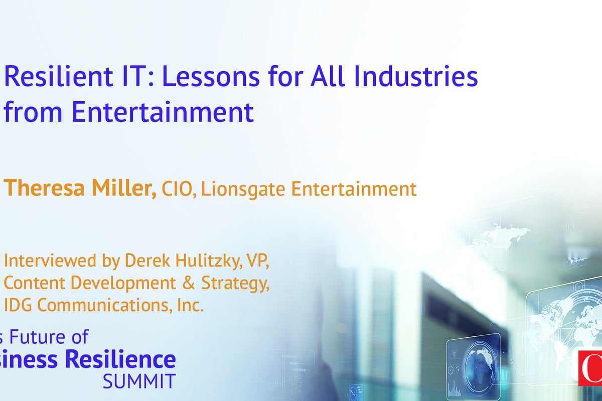 Image: How Lionsgate Entertainment supports the business with resilient IT