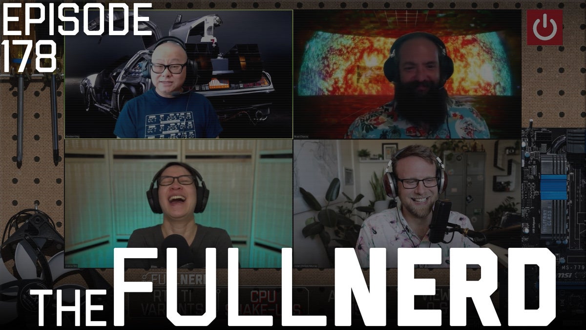 the full nerd thumbnail from live show