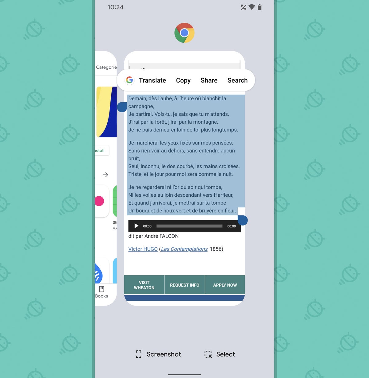phone text message on screen pixel art