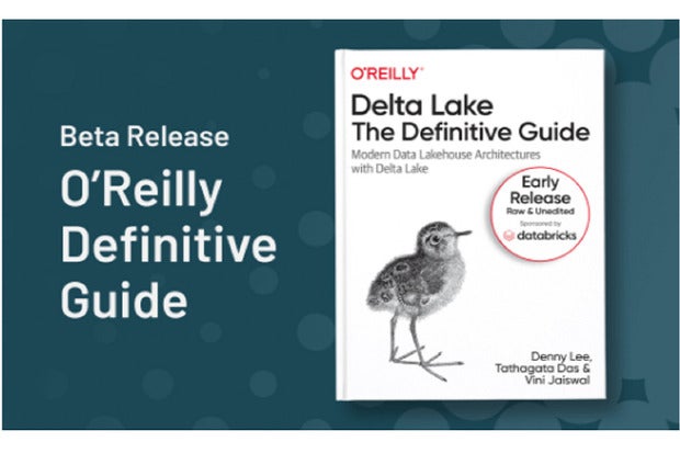 Image: Sponsored by Databricks: Early Release O'Reilly Delta Lake The Definitive Guide