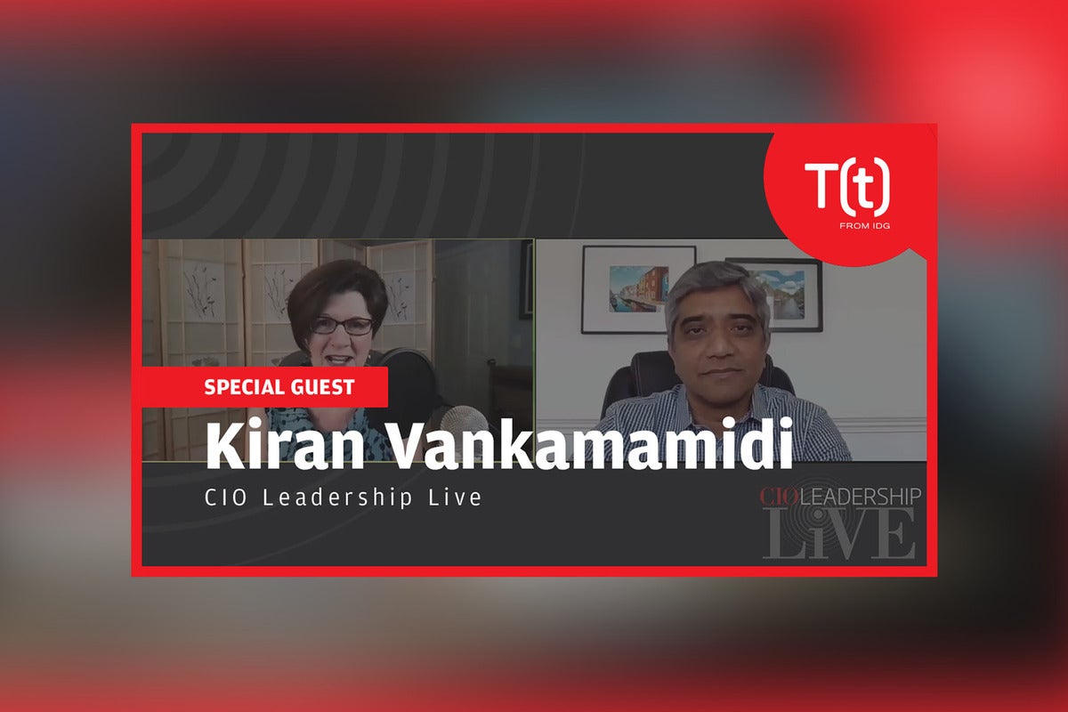 Image: Podcast: CIO Leadership Live with Kiran Vankamamidi, Group VP and CIO, Driscoll's