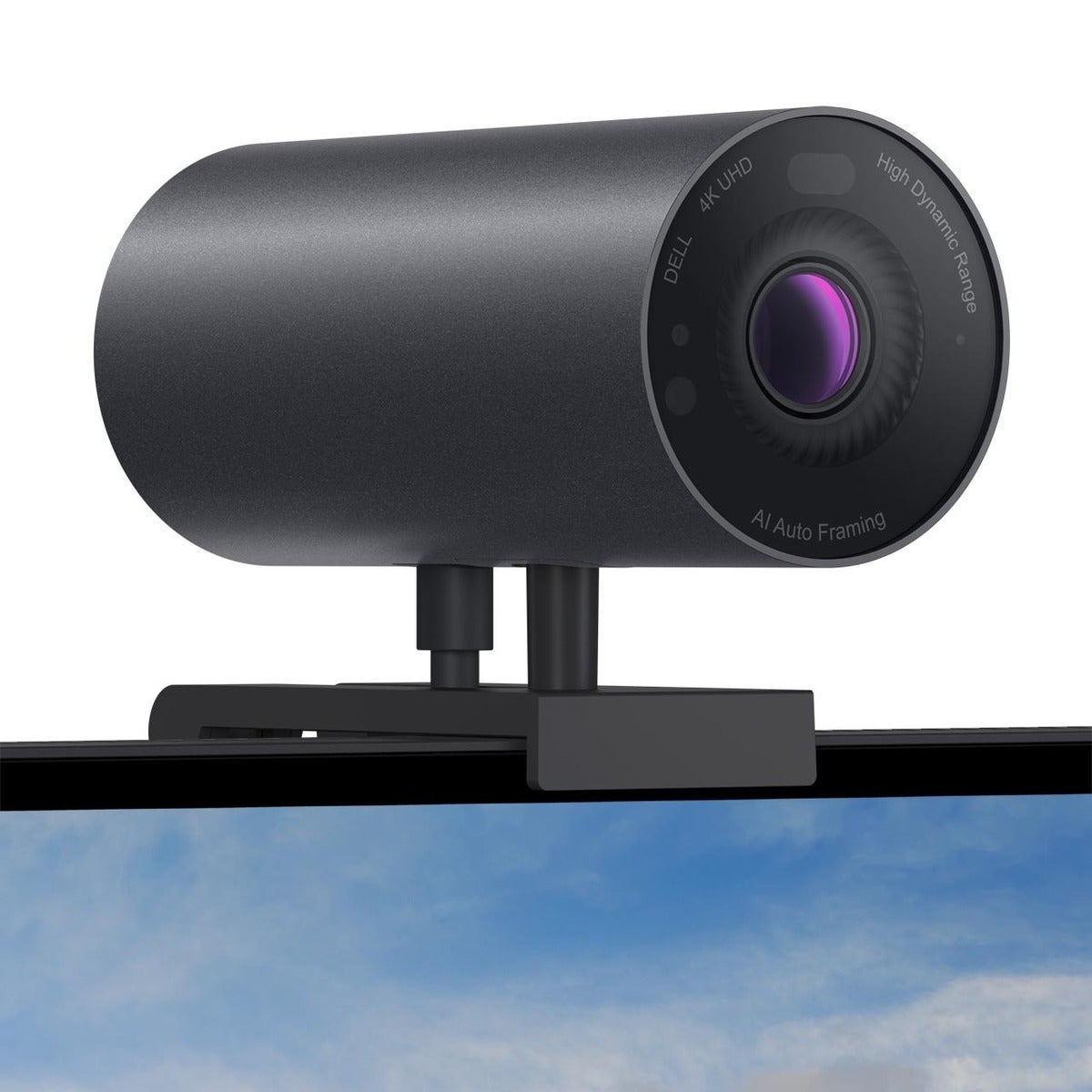 dell ultrasharp webcam mounted on monitor 2