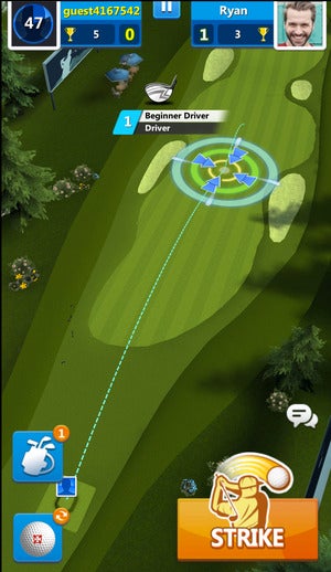 Browser-based games: Freeciv, Virtual pet site, World Golf Tour