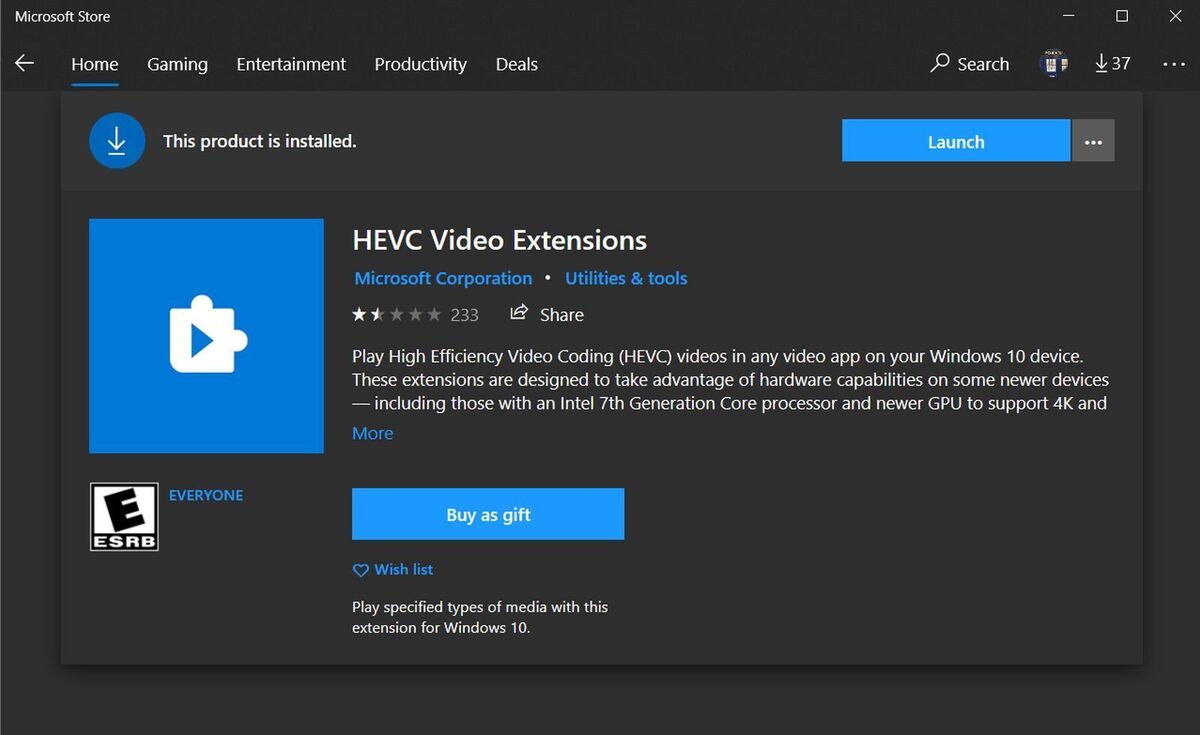hevc extensions