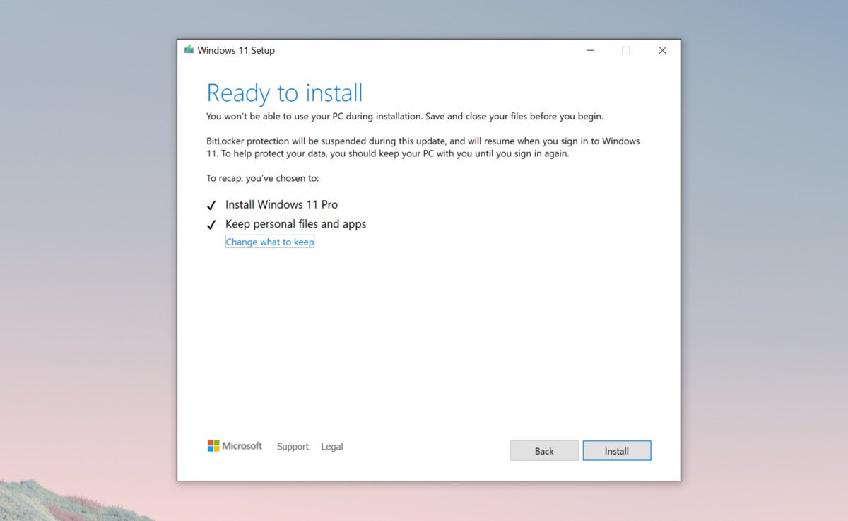 stop windows 11 from installing