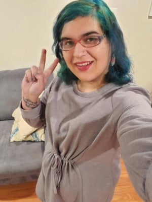 Rue Roman (she/her), senior software engineer and Android developer, Capital One
