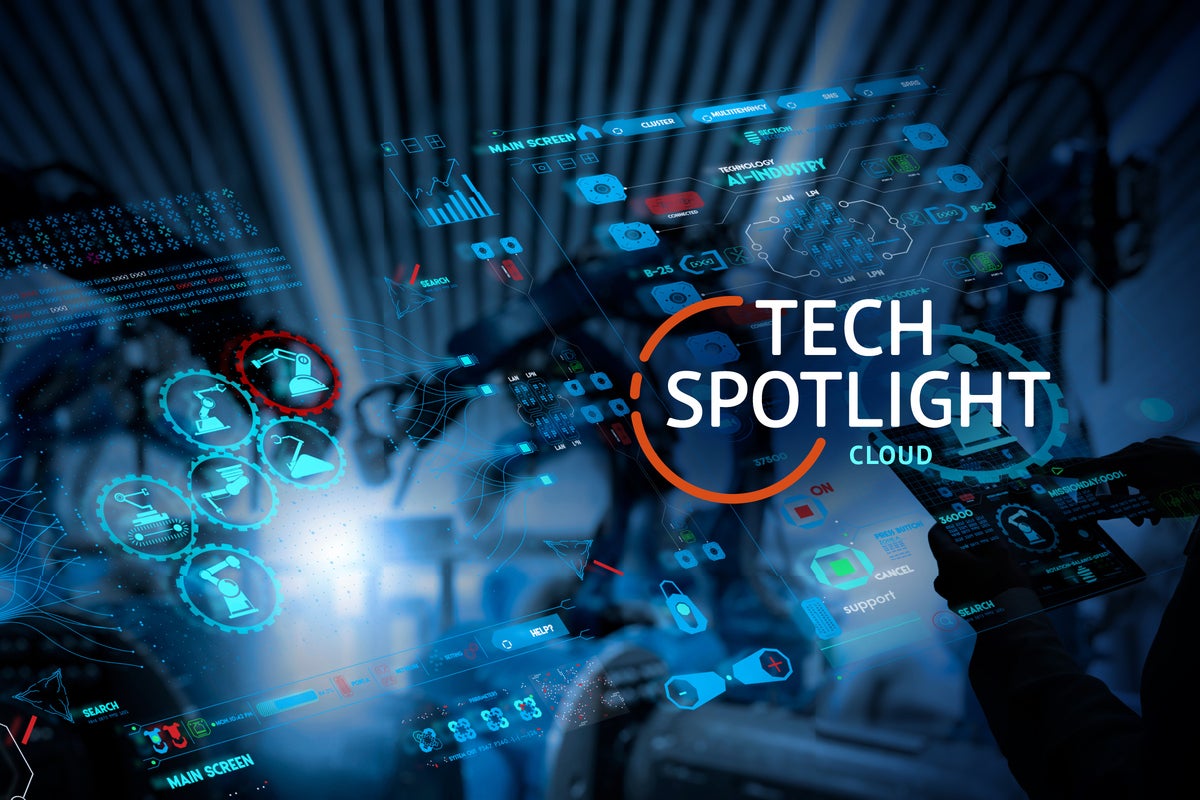 Tech Spotlight   >   Cloud [IFW]   >   Conceptual image of IoT cloud services.