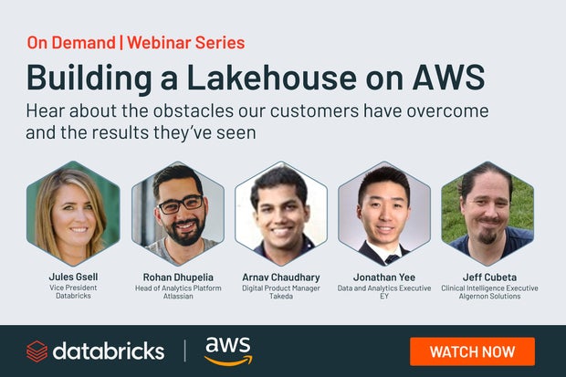 Image: Sponsored by Databricks: Building a Lakehouse Data Platform on AWS