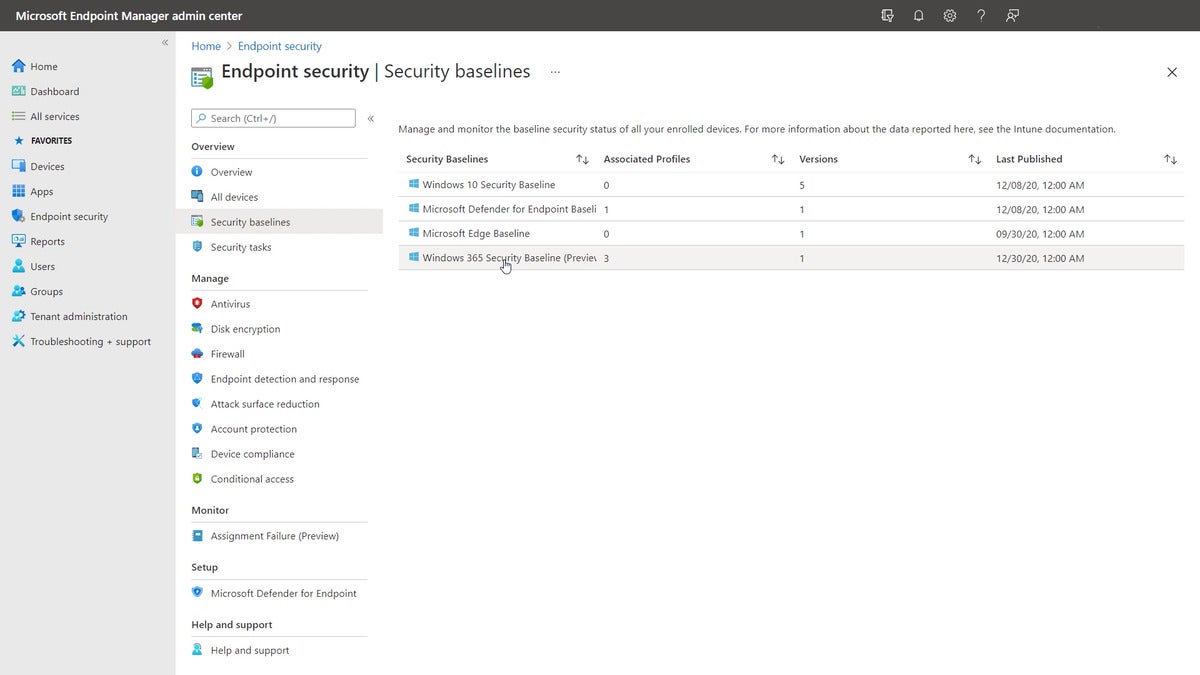 Windows 365 Microsoft cloud pc security