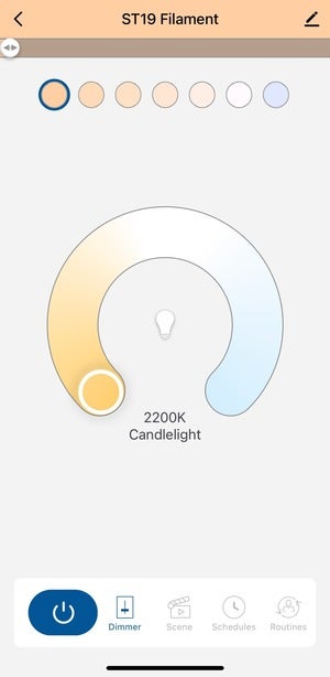 cree connected st19 app